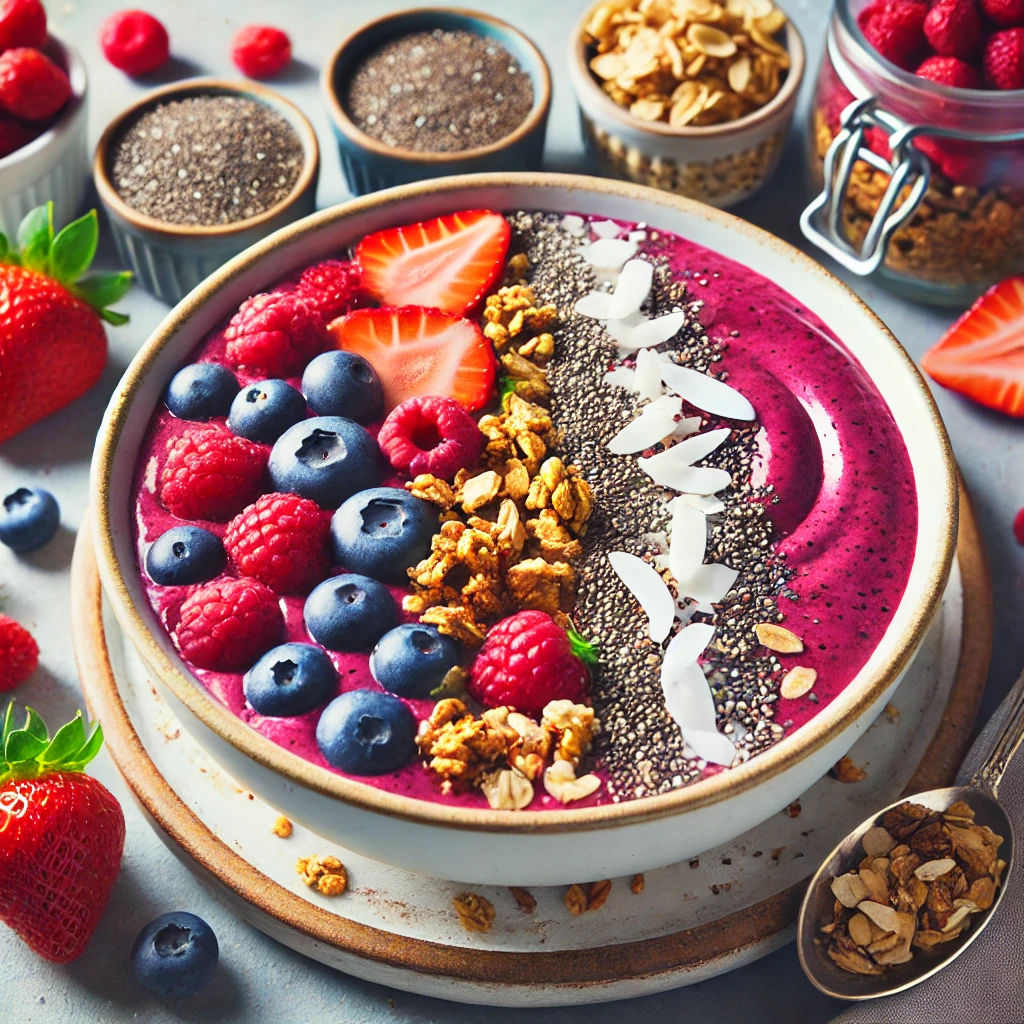 Energizing Berry Smoothie Bowl